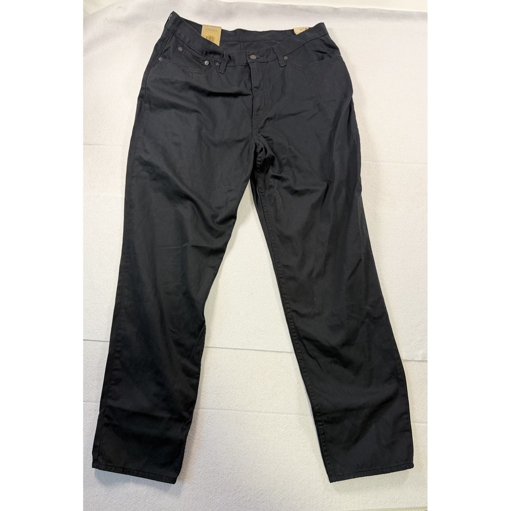 Levi's Womens 32x30 Mom Jeans High Waist Black Light Weight Denim Moto NWT